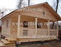 Баня 6х7 из бруса